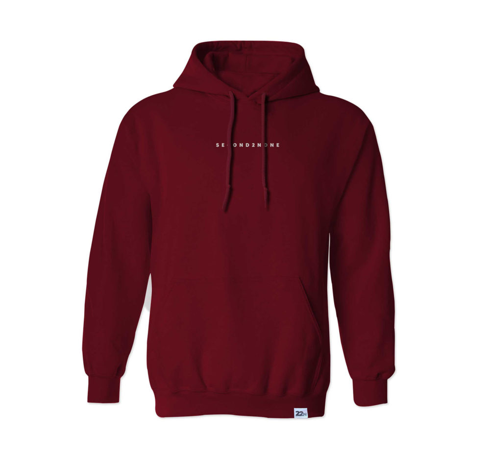 Second2None Hoodie Malta Maroon