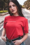 T-shirt Woman Second2None Red